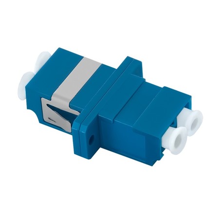 Qoltec Adapter fiber optic LC/UPC | Duplex | Singlemode (1)