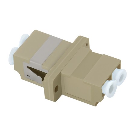 Qoltec Adapter fiber optic LC/UPC | Duplex | Multimode (1)
