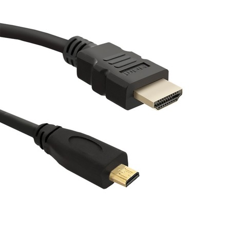 Qoltec HDMI cable A male | Micro HDMI D male | 3m (1)