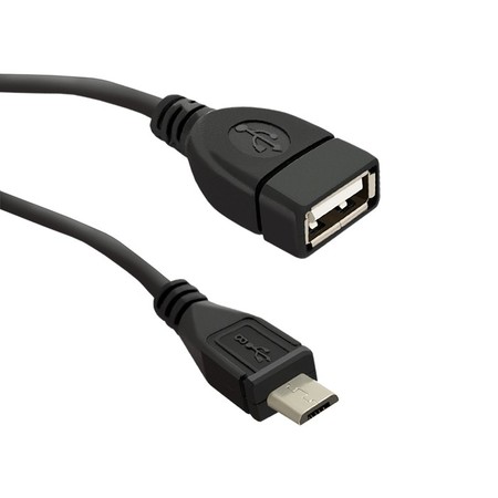 Qoltec Cable USB OTG 2.0 A female | Micro USB B male | 0.2m (1)