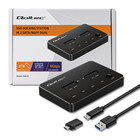 Qoltec Drive docking station 2x SSD M.2 SATA | NGFF | USB Type C (2)