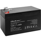 Qoltec AGM battery | 12V | 1.3Ah | max 19.5A (1)