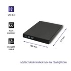 Qoltec External DVD-RW recorder |USB 2:0|Black (4)