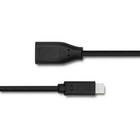 Qoltec Cable USB 3.1 type C male | USB 3.0 A female | 0.2m (4)