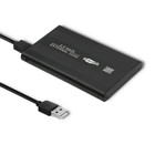Qoltec External Hard Drive Case HDD/SSD 2.5'' SATA3 | USB 2.0 | Black (1)