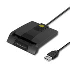 Qoltec Intelligent Smart ID chip card reader SCR-0634 | USB Type C (8)