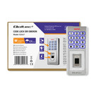 Qoltec Code lock OBERON with fingerprint reader | RFID | Code | Card | key fob | Doorbell | IP68 | EM (9)