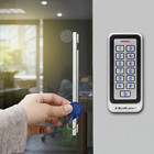 Qoltec Code lock RHEA with RFID reader | Code | Card | key fob |Doorbell | IP68 | EM (6)