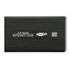 Qoltec External Hard Drive Case HDD/SSD 2.5'' SATA3 | USB 2.0 | Black (5)