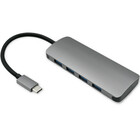 Qoltec USB 3.1 adapter type C male / 4 x USB 3.0 female | DC female (10)