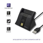 Qoltec Smart chip ID card scanner|USB 2.0|Plug&Play (5)