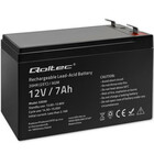 Qoltec AGM battery | 12V | 7Ah | max 105A (1)