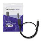 Qoltec Cable USB 3.1 type C male | USB 3.0 A female | 0.5m (2)