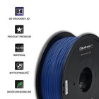 Qoltec Professional filament for 3D print | ABS PRO | 1.75 mm | 1 kg | Blue (4)