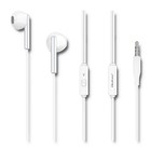 Qoltec In-ear headphones with microphone | White (1)