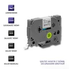 Qoltec Tape for BROTHER TZe-231 | 12mm x 4m | White / Black overprint (2)