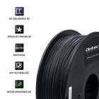 Qoltec Professional filament for 3D print | ABS PRO | 1.75 mm | 1 kg | Black (4)