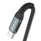 Qoltec USB 2.0 type C Cable | USB 2.0 type C 100W | QC 3.0 | PD | 1.5m | Black (5)