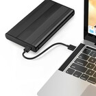 Qoltec External Hard Drive Case HDD/SSD 2.5'' SATA3 | USB 3.0 | Black (3)