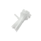 Qoltec Reusable Self-locking cable tie | 7.2*150 mm | Nylon UV | White (2)
