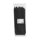 Qoltec Reusable Self-locking cable tie | 7.2*300 mm | Nylon UV | Black (1)