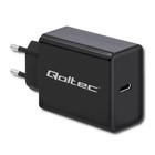 Qoltec Charger | 30W | 5-20V | 1.5-3A | USB type C | PD (1)