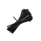 Qoltec Reusable Self-locking cable tie | 7.2*250 mm | Nylon UV | Black (2)
