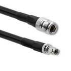 Qoltec LMR400 Coaxial Cable | N Female | RP-SMA Male | 3m (1)