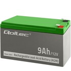 Qoltec AGM battery | 12V | 9Ah | max 135A (8)