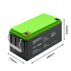 Qoltec Gel Battery | 12V | 150Ah  (9)