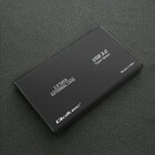 Qoltec External Hard Drive Case HDD/SSD 2.5'' SATA3 | USB 3.0 | Black (5)