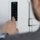 Qoltec Code lock TITAN with fingerprint reader | RFID | BT 4.0 |Code | Card | key fob | Doorbell| IP68 | EM (6)