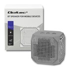 Qoltec Bluetooth speaker 3W | Double speaker | gray (2)
