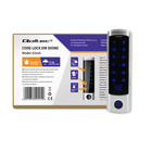 Qoltec Code lock DIONE with RFID reader Code | Card | key fob | Doorbell button | IP68 | EM (8)