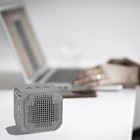 Qoltec Bluetooth speaker 3W | Double speaker | gray (4)