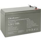 Qoltec AGM battery | 12V | 7Ah | max. 105A | Security (1)
