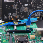 Qoltec PCI-E Riser 1x - 16x | USB 3.0 | ver. 009S | SATA / PCI-E 6 pin (3)