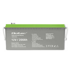 Qoltec Deep Cycle Gel battery | 12V | 200Ah (6)
