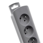 Qoltec Power strip | 8 sockets | 1.8m | Grey (8)