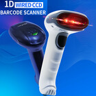 Qoltec Barcode reader 1D | CCD | USB | White (3)
