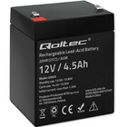 Qoltec AGM battery | 12V | 4.5Ah | max 67.5A (1)