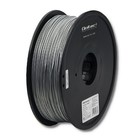 Qoltec Professional filament for 3D print | ABS PRO | 1.75 mm | 1 kg | Silver (8)