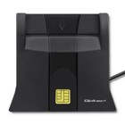 Qoltec Smart chip ID card scanner|USB 2.0|Plug&Play (6)