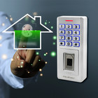 Qoltec Code lock OBERON with fingerprint reader | RFID | Code | Card | key fob | Doorbell | IP68 | EM (5)