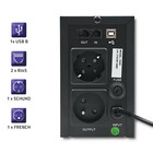 Qoltec Uninterruptible Power Supply | Monolith | 600VA | 360W | LCD | USB (6)