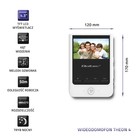 Qoltec Video doorphone Theon 4 | TFT LCD 4.3