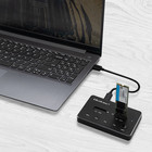 Qoltec Drive docking station 2x SSD M.2 SATA | NGFF | USB Type C (4)