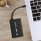 Qoltec External Hard Drive Case HDD/SSD 2.5'' SATA3 | USB 2.0 | Black (2)