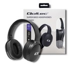 Qoltec Wireless Headphones with microphone Super Bass | Dynamic | BT | Black (5)