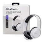 Qoltec Loud Wave wireless headphones with microphone | BT 5.0 JL| White (6)